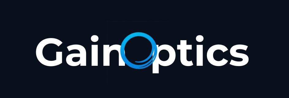 GainOptics logo: simplifying telecommunications complexity